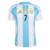 Argentinien Rodrigo De Paul #7 Heimtrikot Copa America 2024 Kurzarm